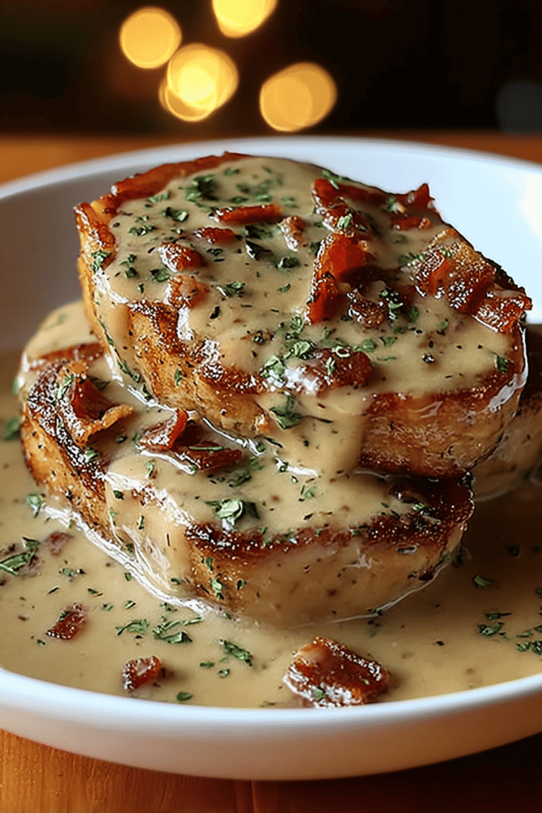 Country Fried Pork Bacon Gravy 84.Png