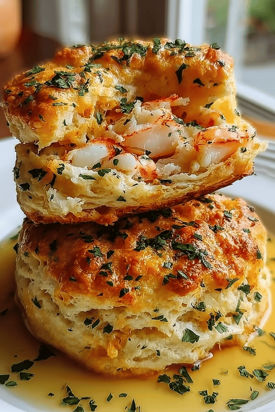 Crab Cheddar Bay Biscuits Lemon