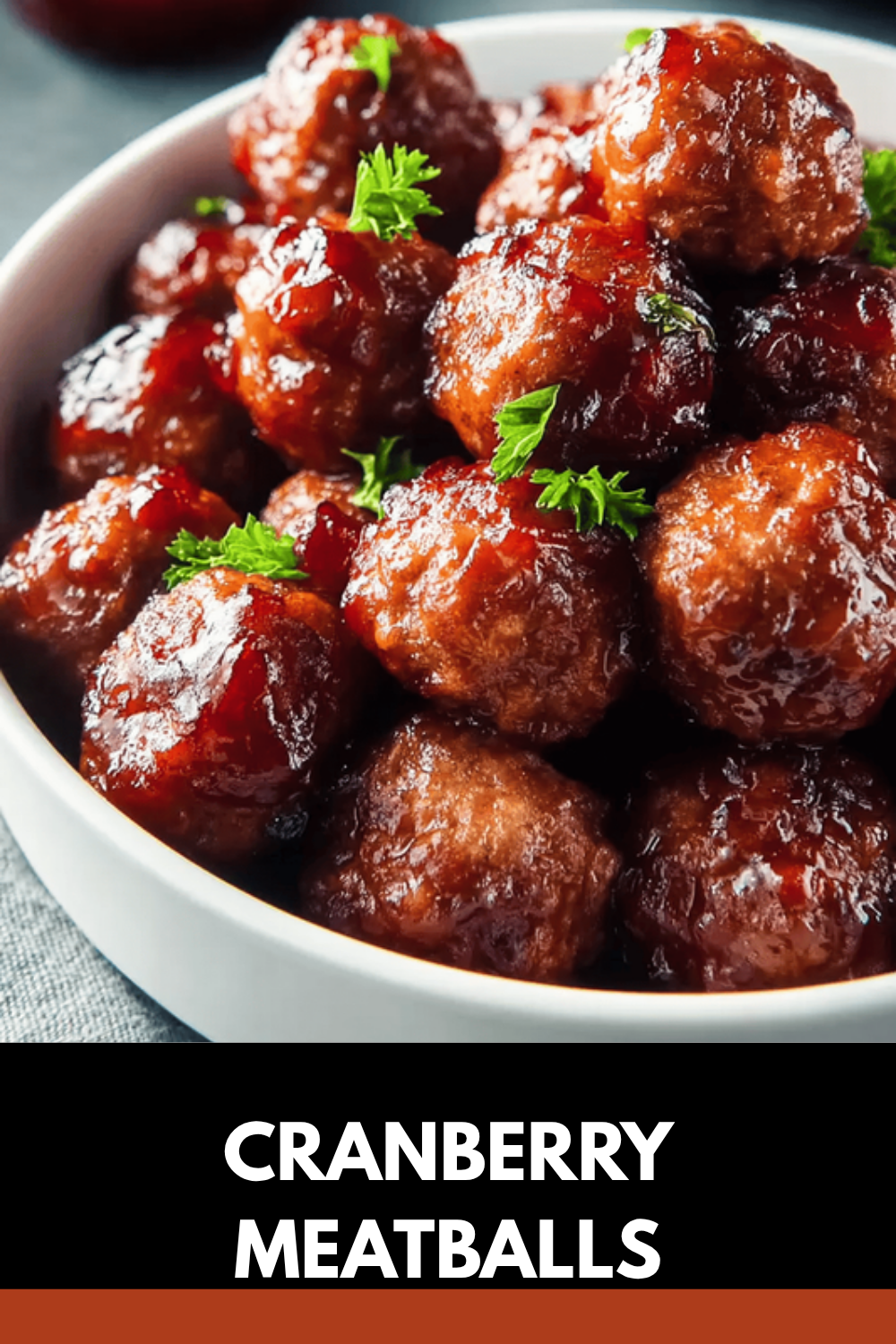Cranberry Meatballs