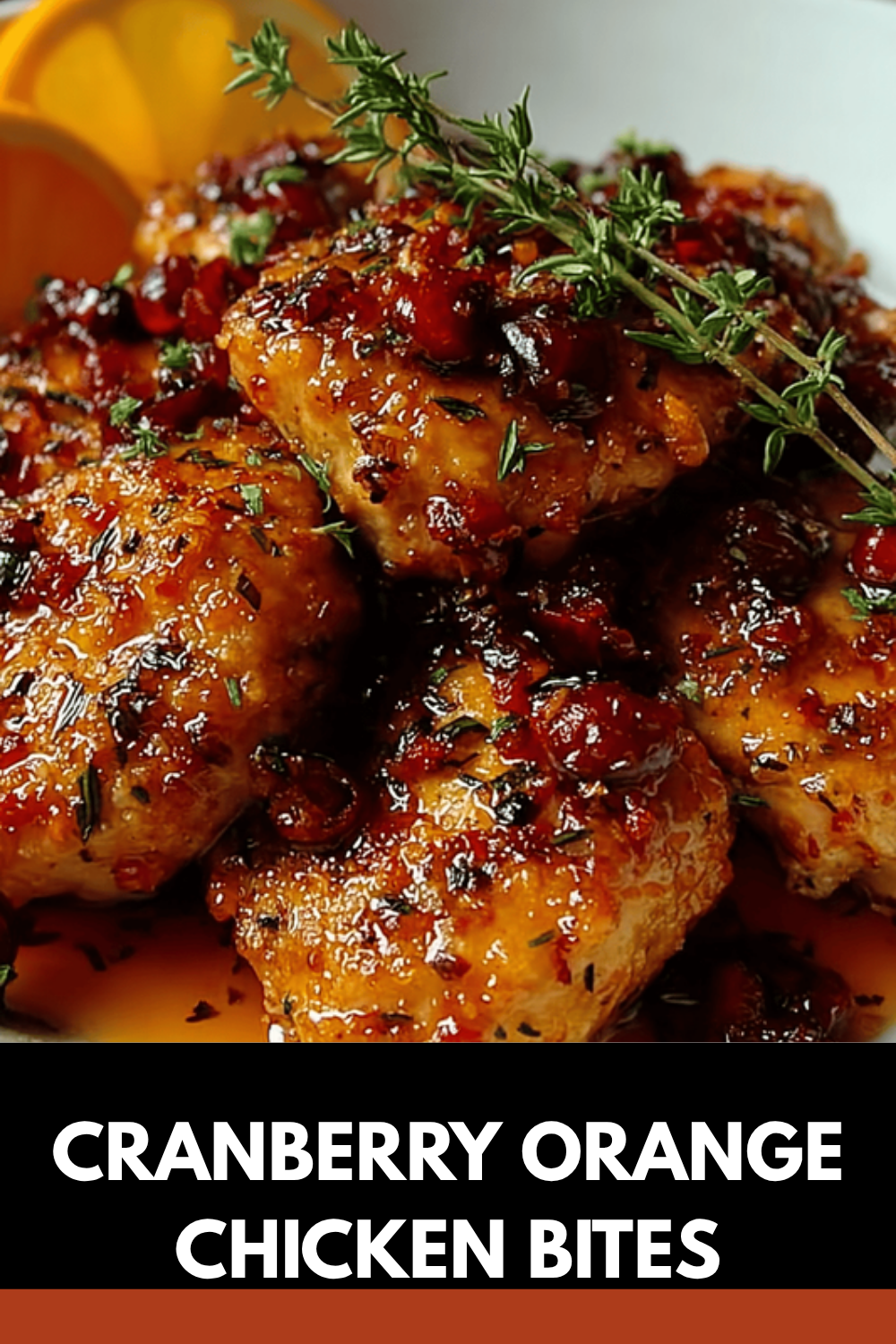 Cranberry Orange Chicken Recipe With Tangy And Sweet Flavors 7 Cranberry Orange Chicken Bites