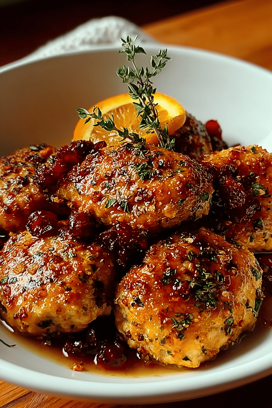 Cranberry Orange Chicken Recipe With Tangy And Sweet Flavors 6 Cranberry Orange Chicken Bites