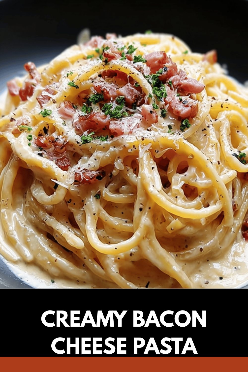 Creamy Bacon Cheese Pasta