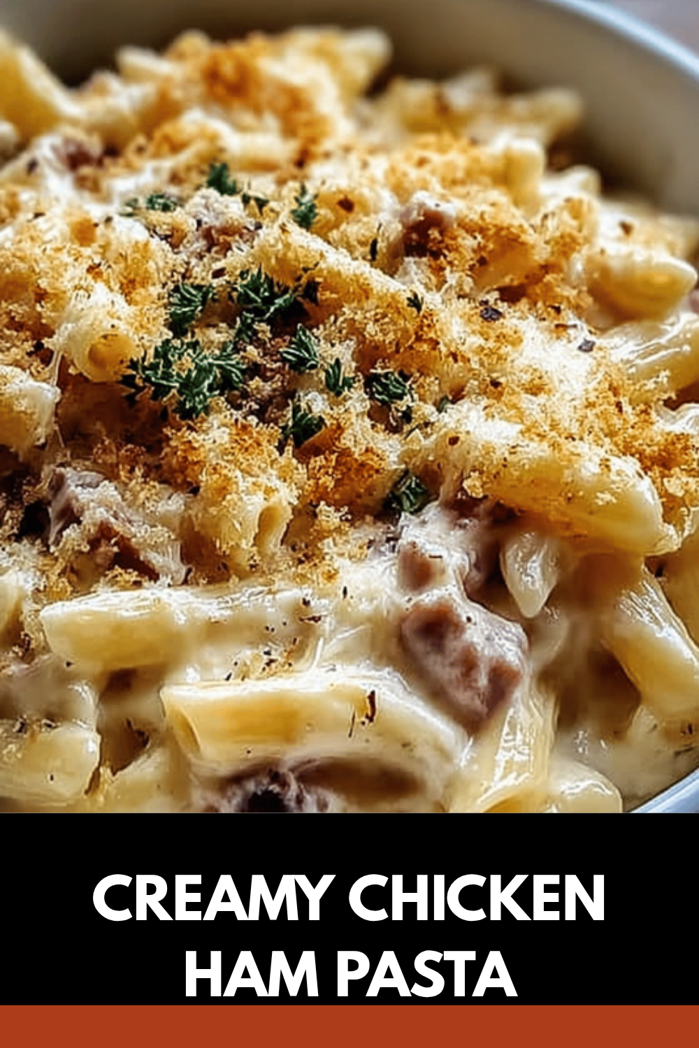 Creamy Chicken Ham Pasta