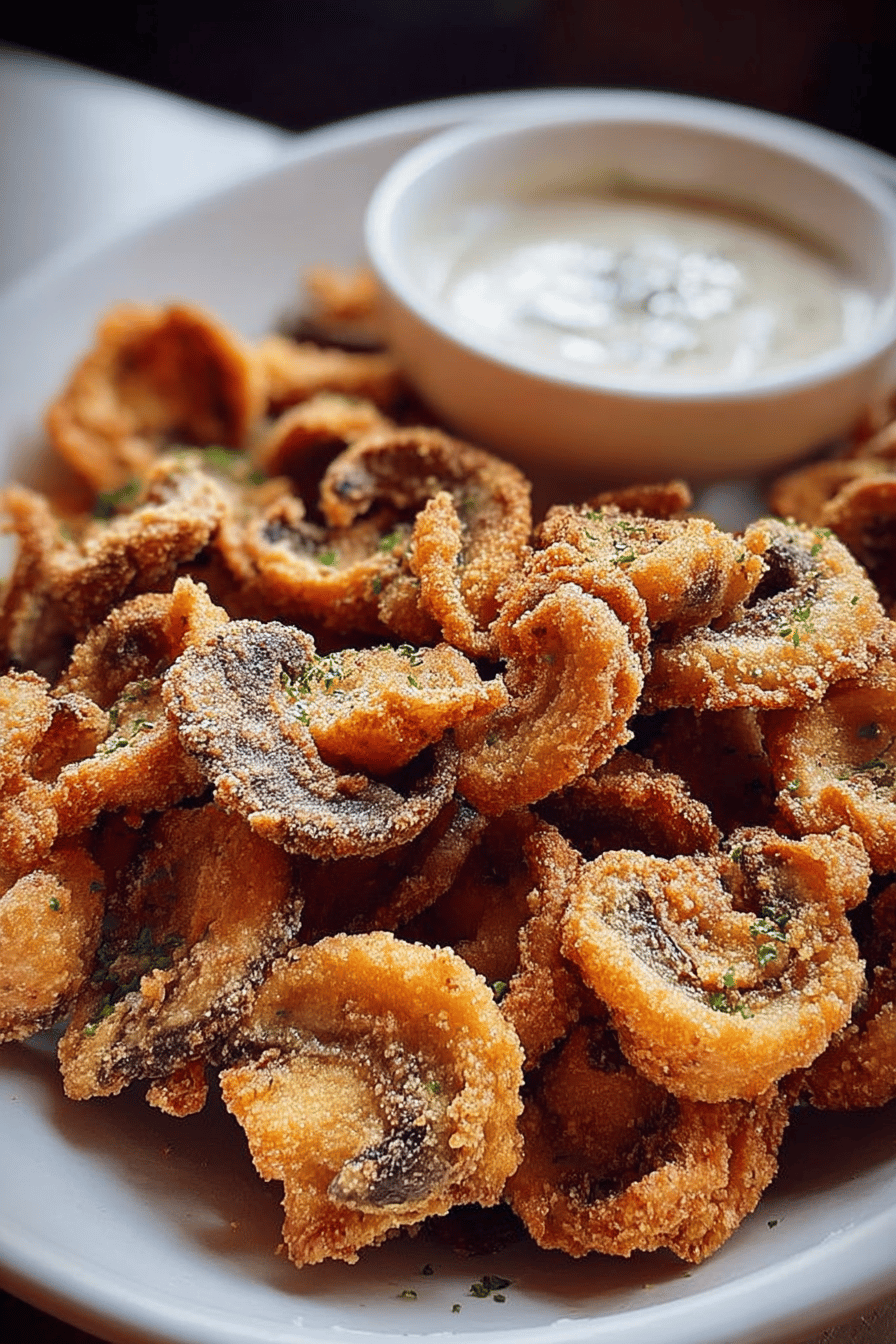 Crispy Fried Mushrooms