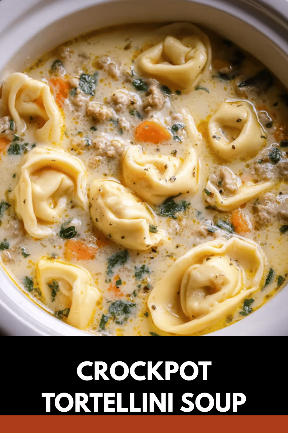 Crockpot Tortellini Soup