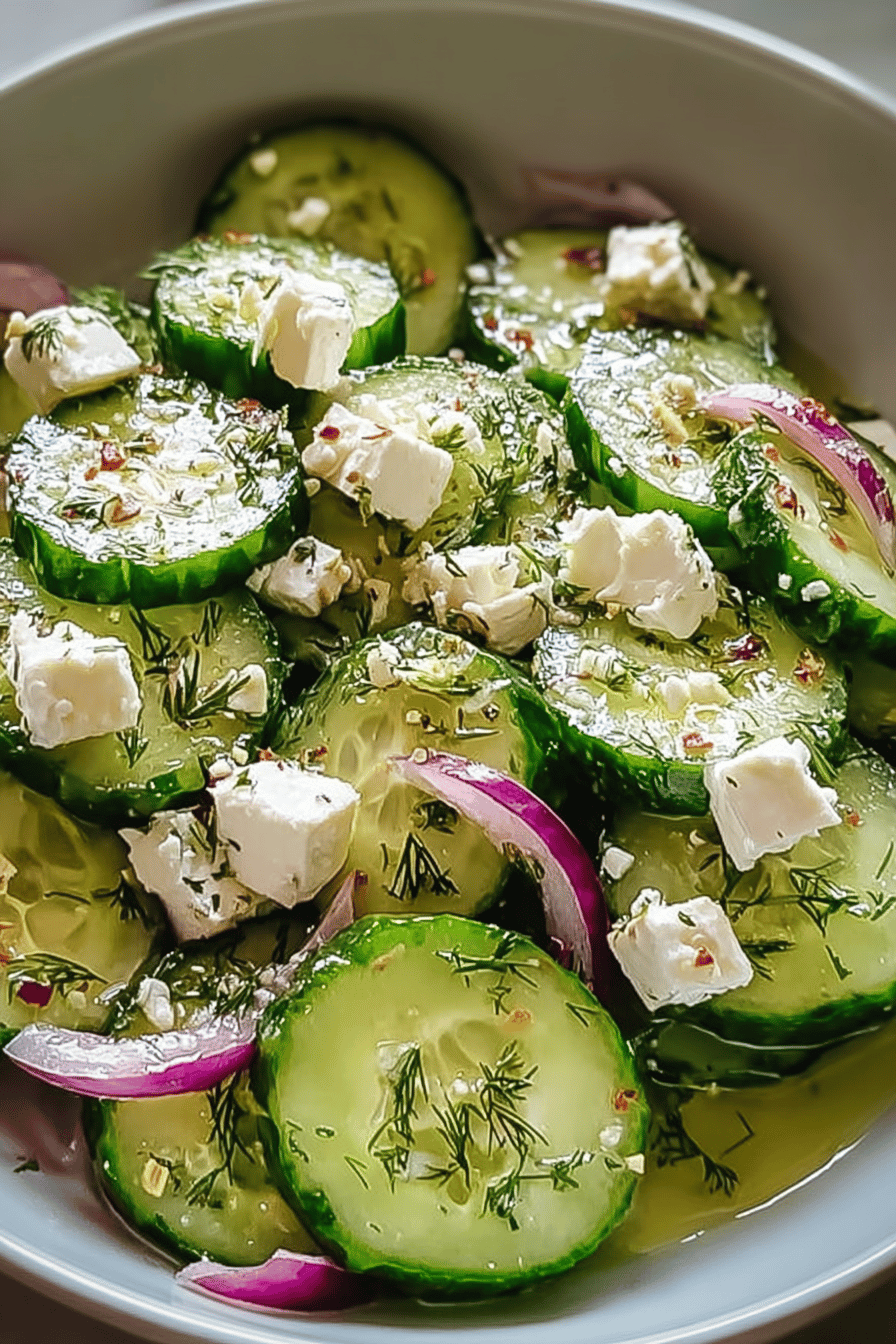 Cucumber Feta Salad