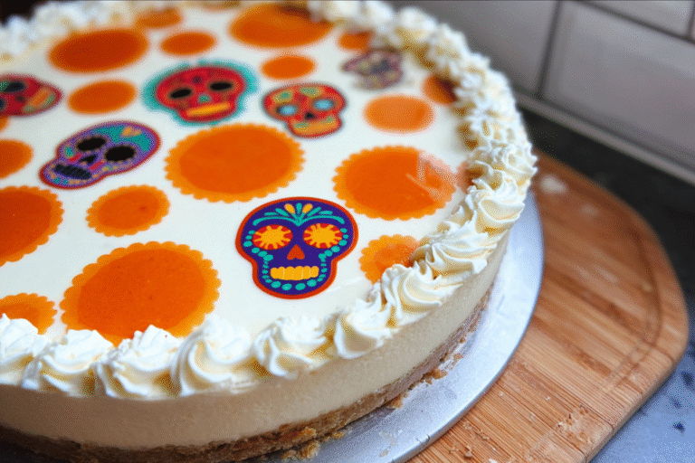 Day Of The Dead Cheesecake 13.Png