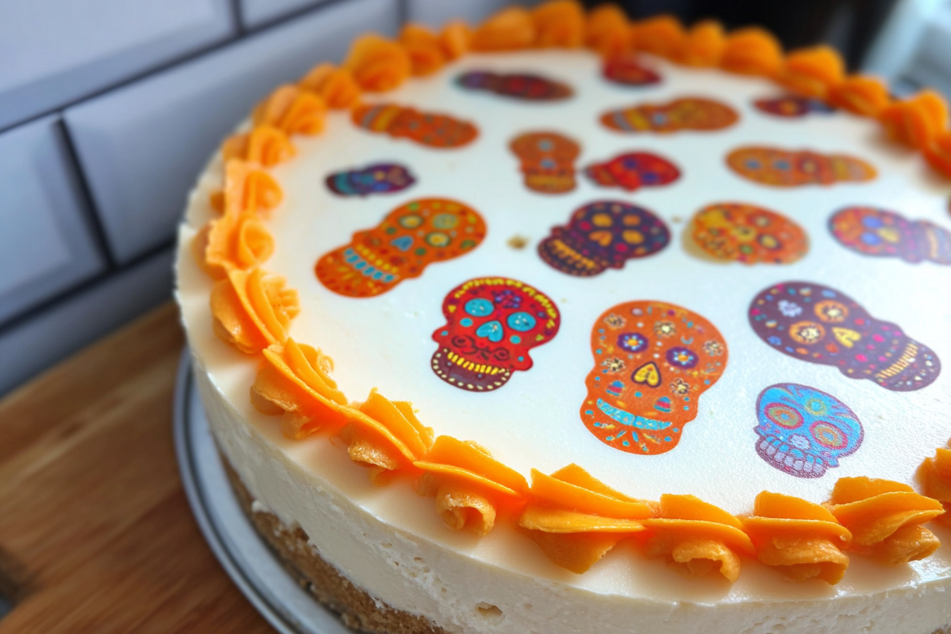 Day Of The Dead Cheesecake