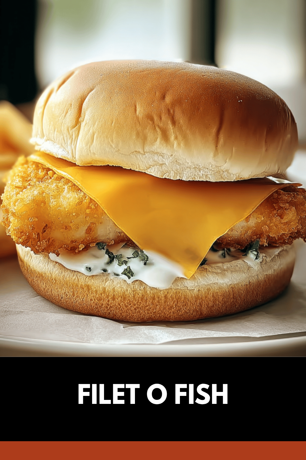 Filet Of Fish Sandwich With Cheese Recipe And Serving Ideas 7 Filet O Fish