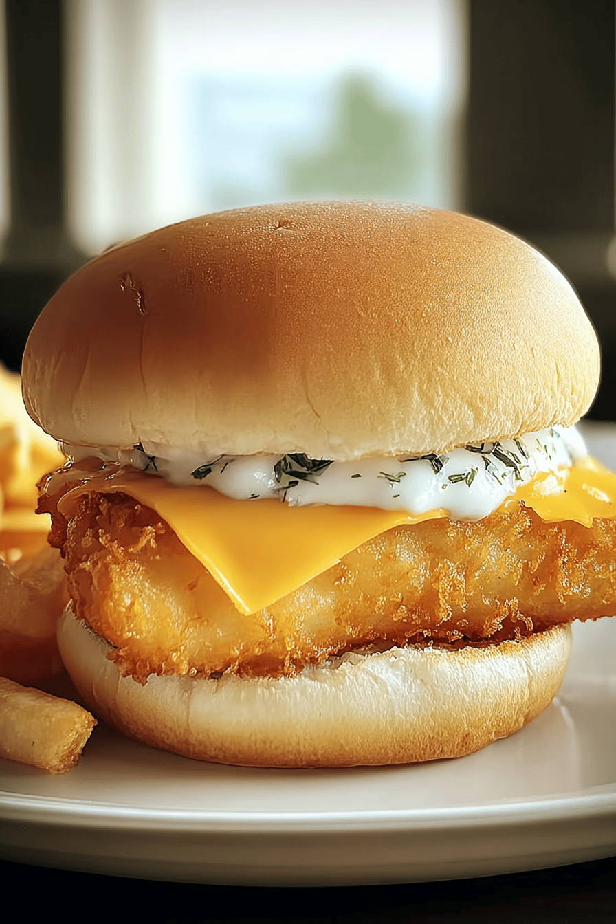 Filet Of Fish Sandwich With Cheese Recipe And Serving Ideas 6 Filet O Fish
