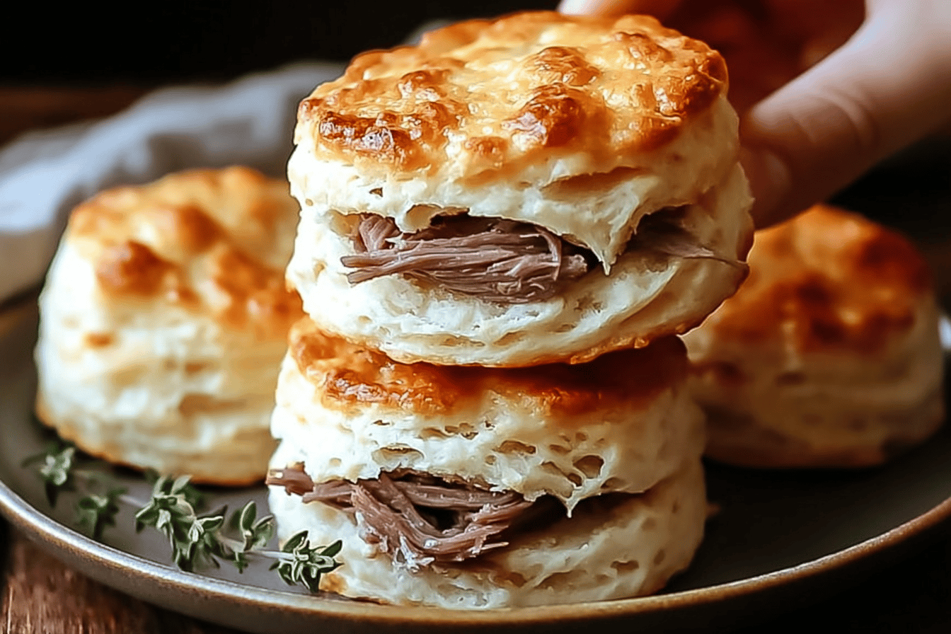 French Dip Biscuits