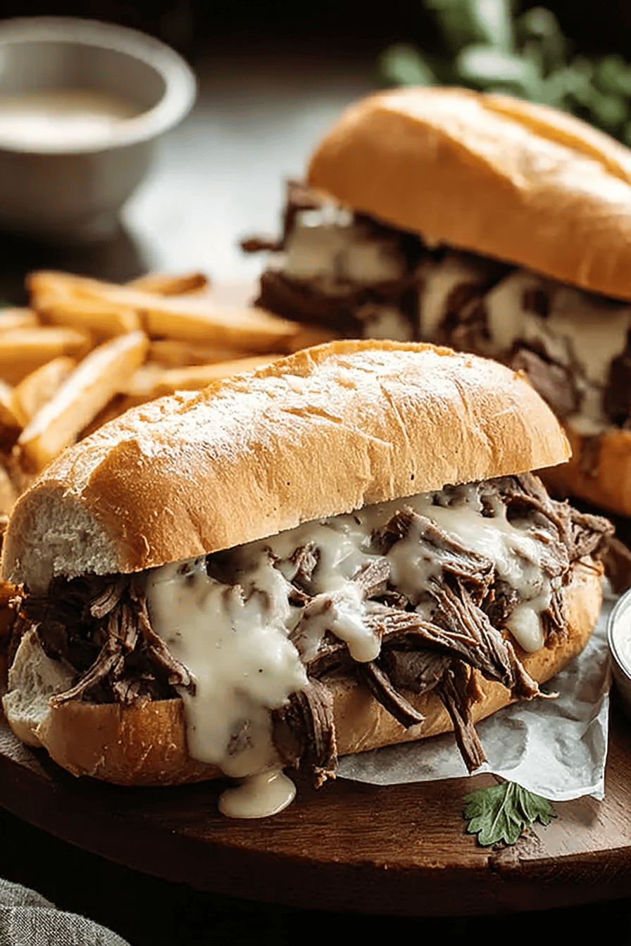 French Dip Sandwiches