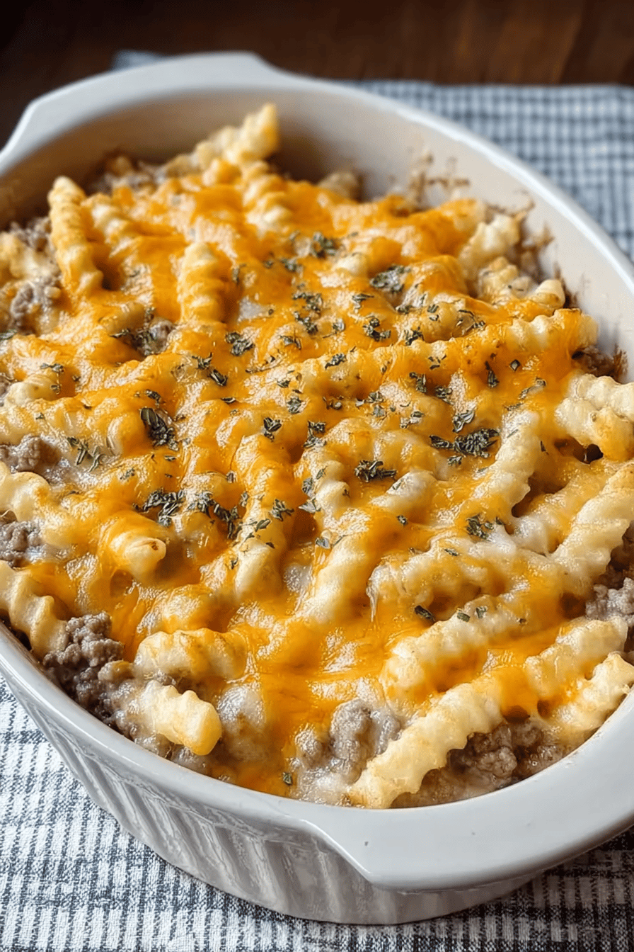 French Fry Casserole