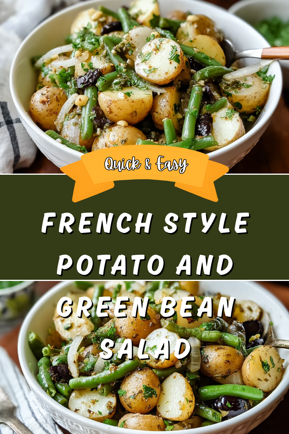 French Potato Salad Recipes With Classic And Fresh Flavor Ideas 7 French Style Potato And Green Bean Salad