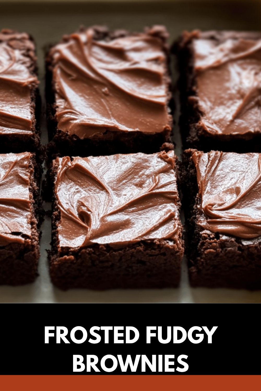 Frosted Fudgy Brownies