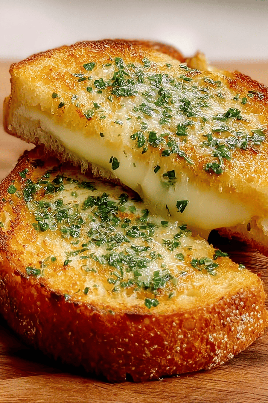 Garlic Bread Grilled Cheese Recipe For A Flavorful Comfort Meal 6 Garlic Bread Grilled Cheese