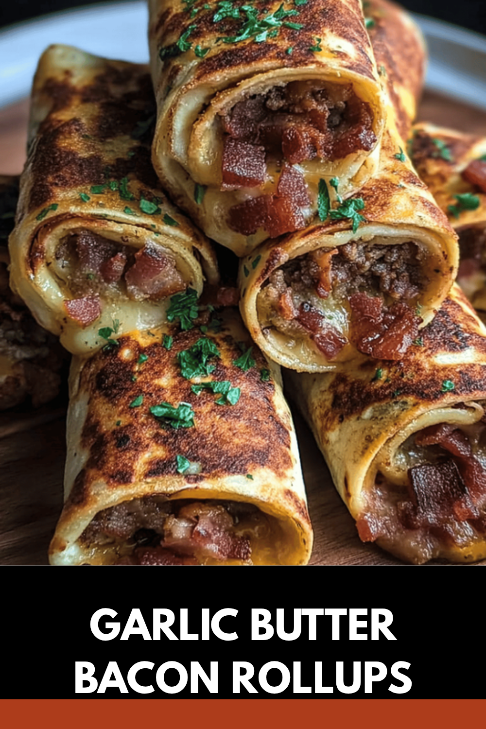 Garlic Butter Cheeseburger Rollups Easy And Flavorful Recipe 7 Garlic Butter Bacon Rollups