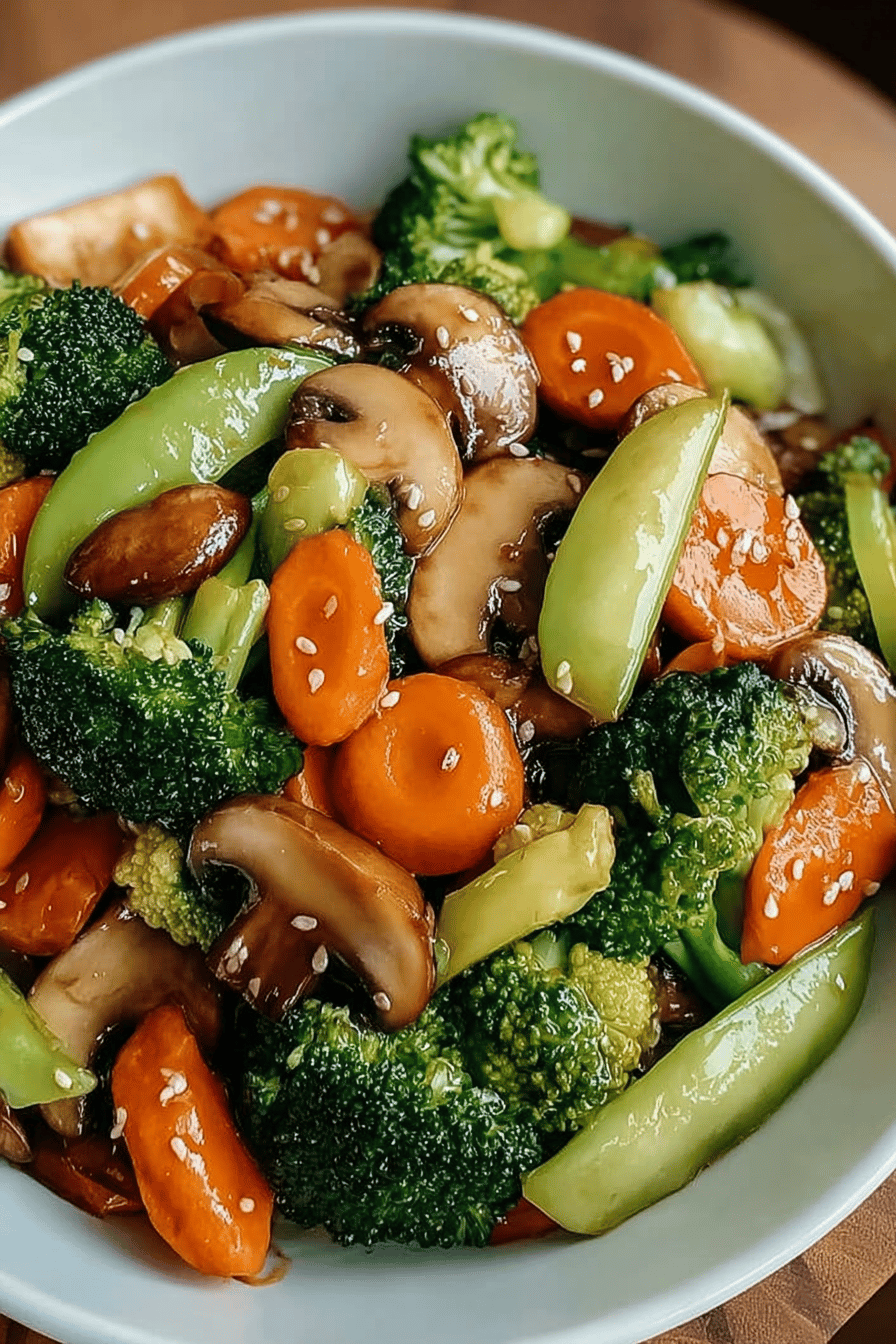 Garlic Butter Stir Fry Veggies