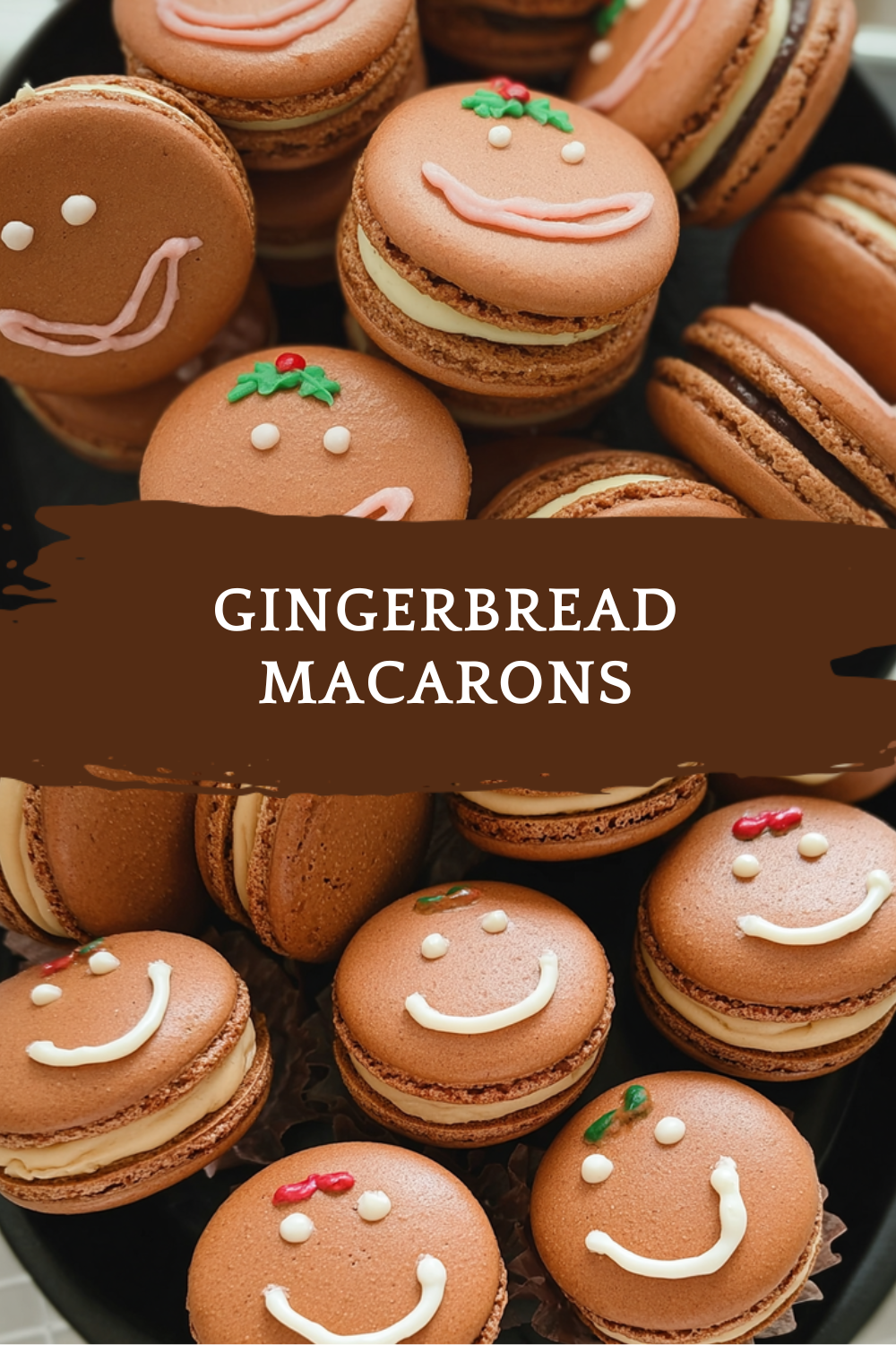 Gingerbread Macarons