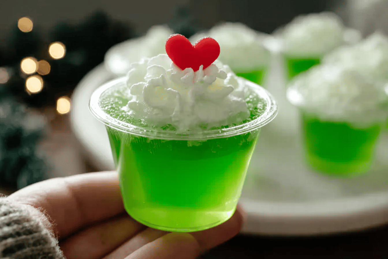 Grinch Jello Shots