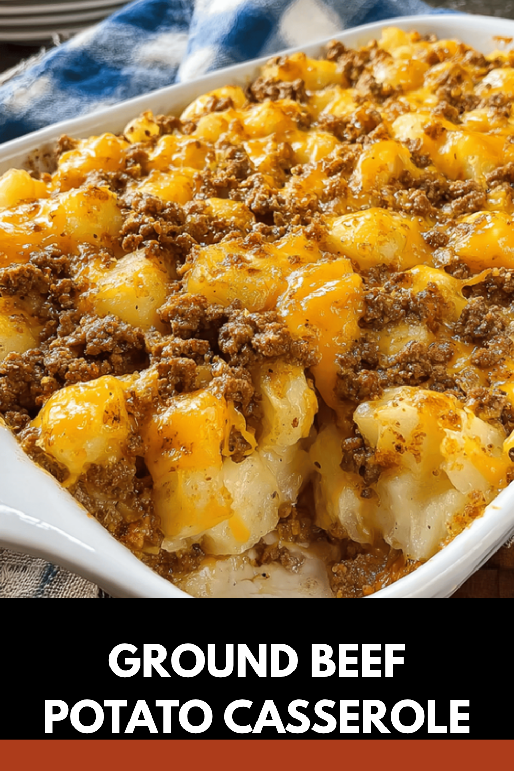 Ground Beef Potato Casserole
