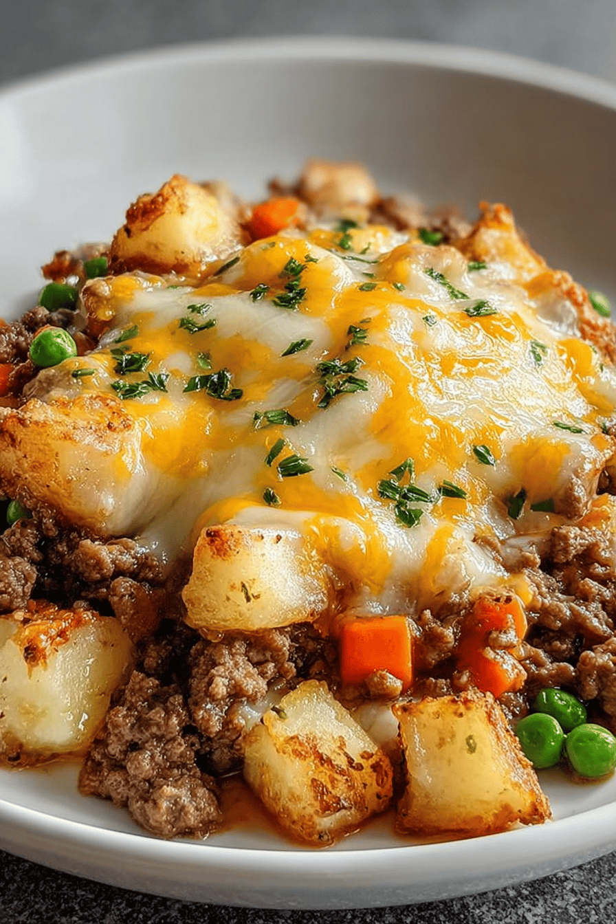Vegetable Beef Casserole Recipe With Hearty Fresh Veggies 6 Ground Beef Veggie Casserole
