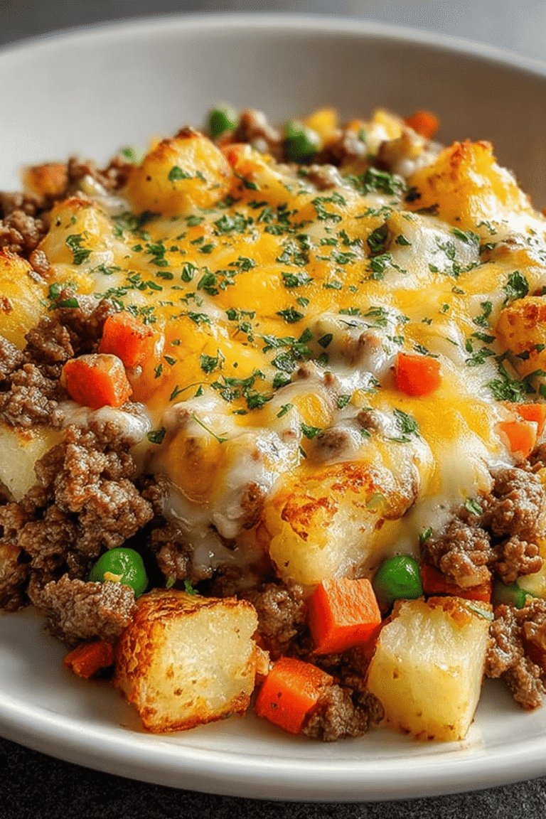 Ground Beef Veggie Casserole 75.Png