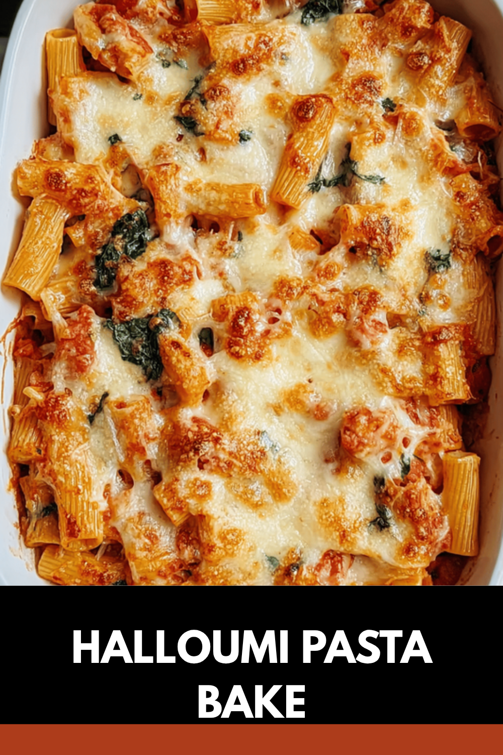 Halloumi Pasta Bake