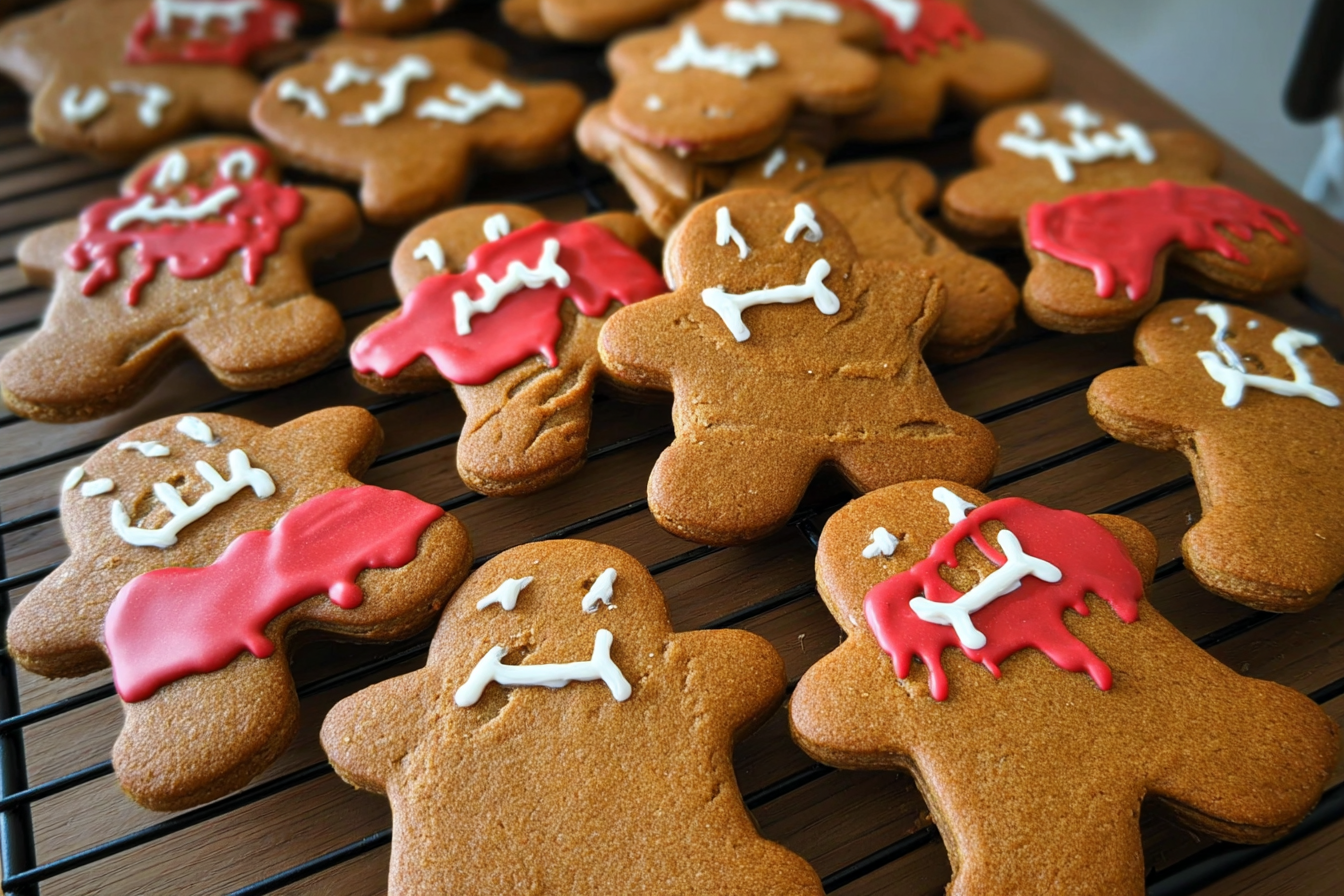 Halloween Gingerbread Cookies