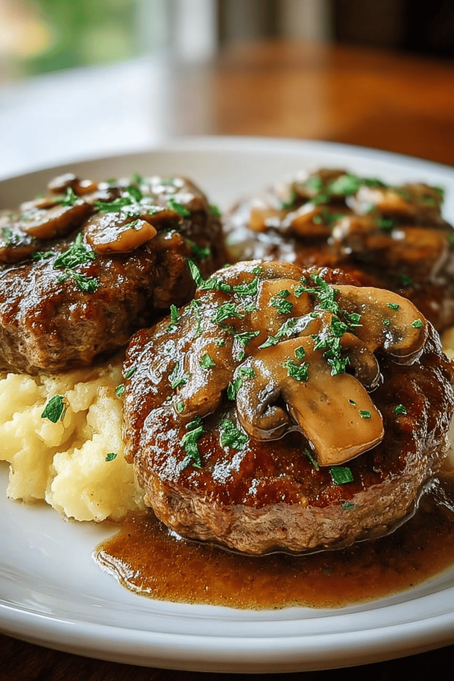 Easy Hamburger Steaks Recipe For Quick And Tasty Meals 6 Hamburger Steak