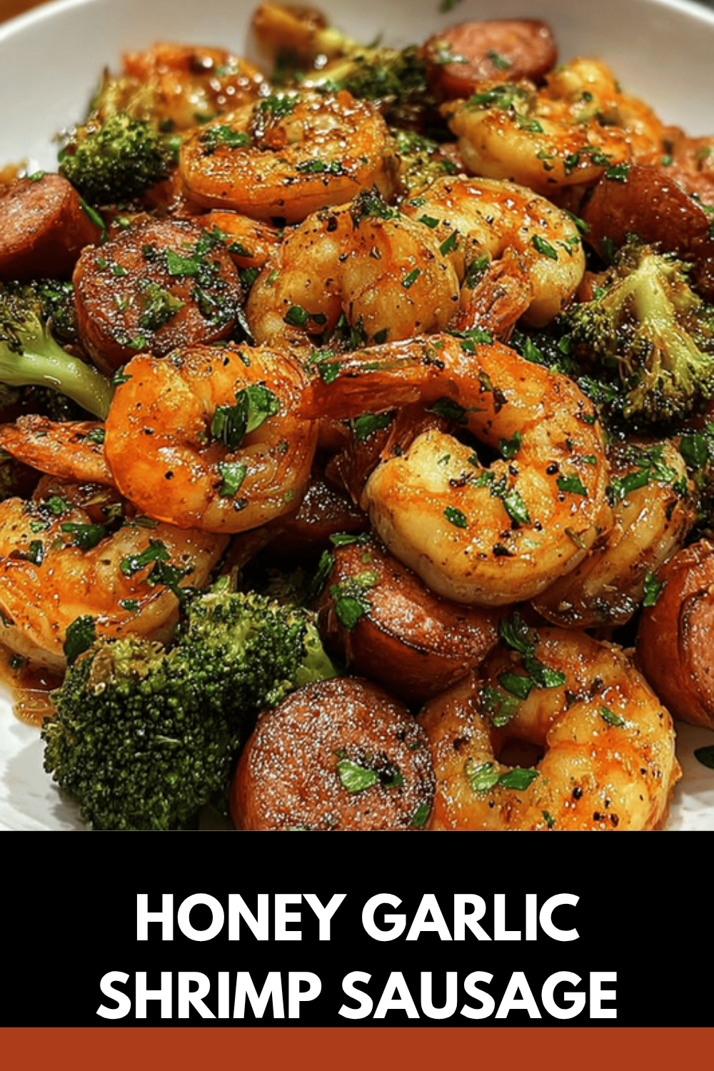 Honey Garlic Shrimp Sausage