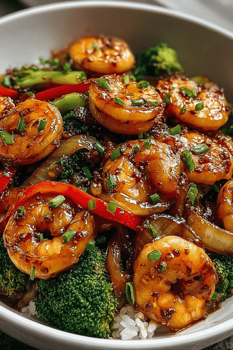 Honey Garlic Shrimp Stir Fry 99.Png