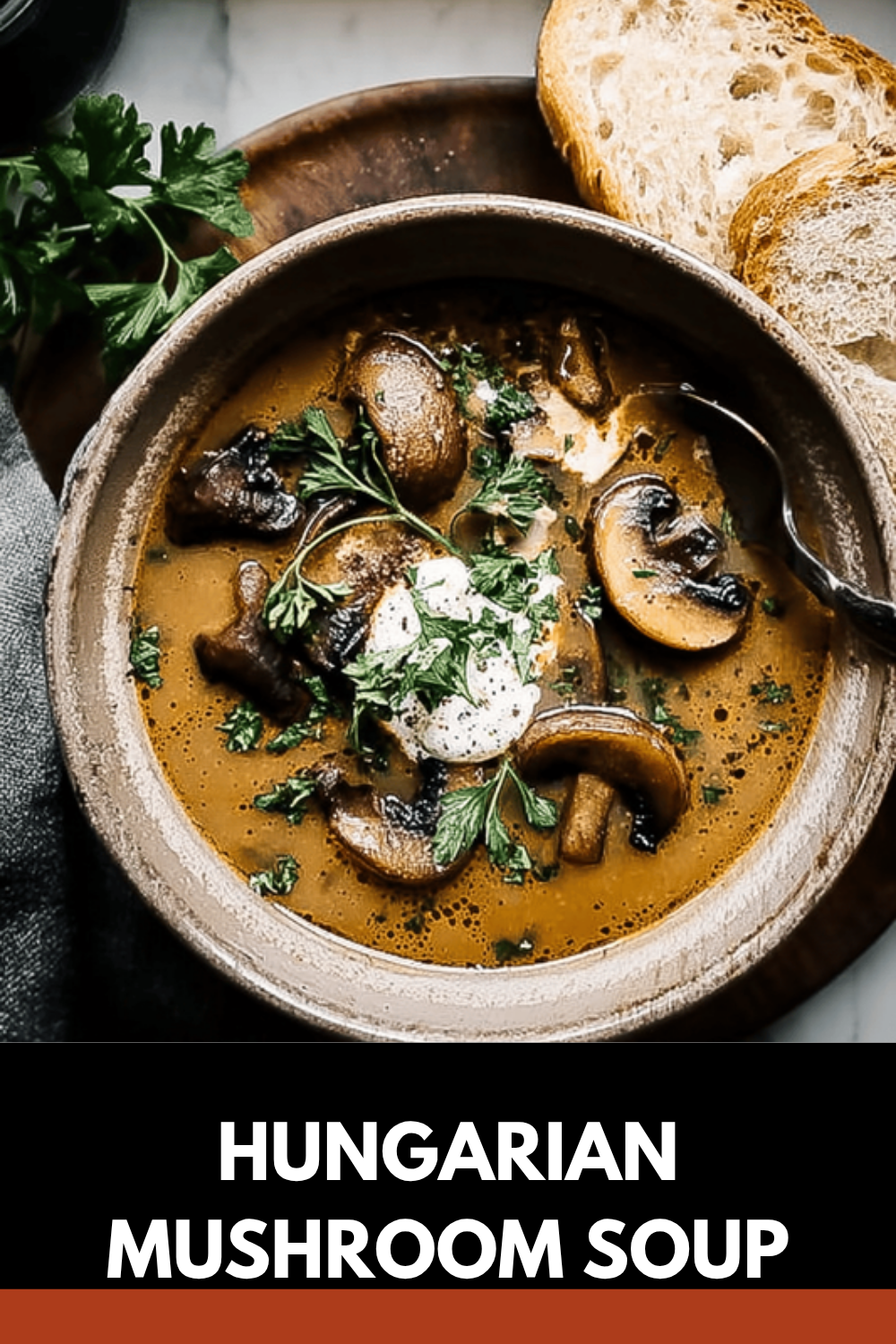 Hungarian Mushroom Soup