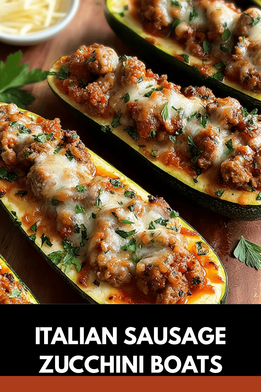 Stuffed Zucchini Boats With Savory Filling Recipes For Any Meal 7 Italian Sausage Zucchini Boats