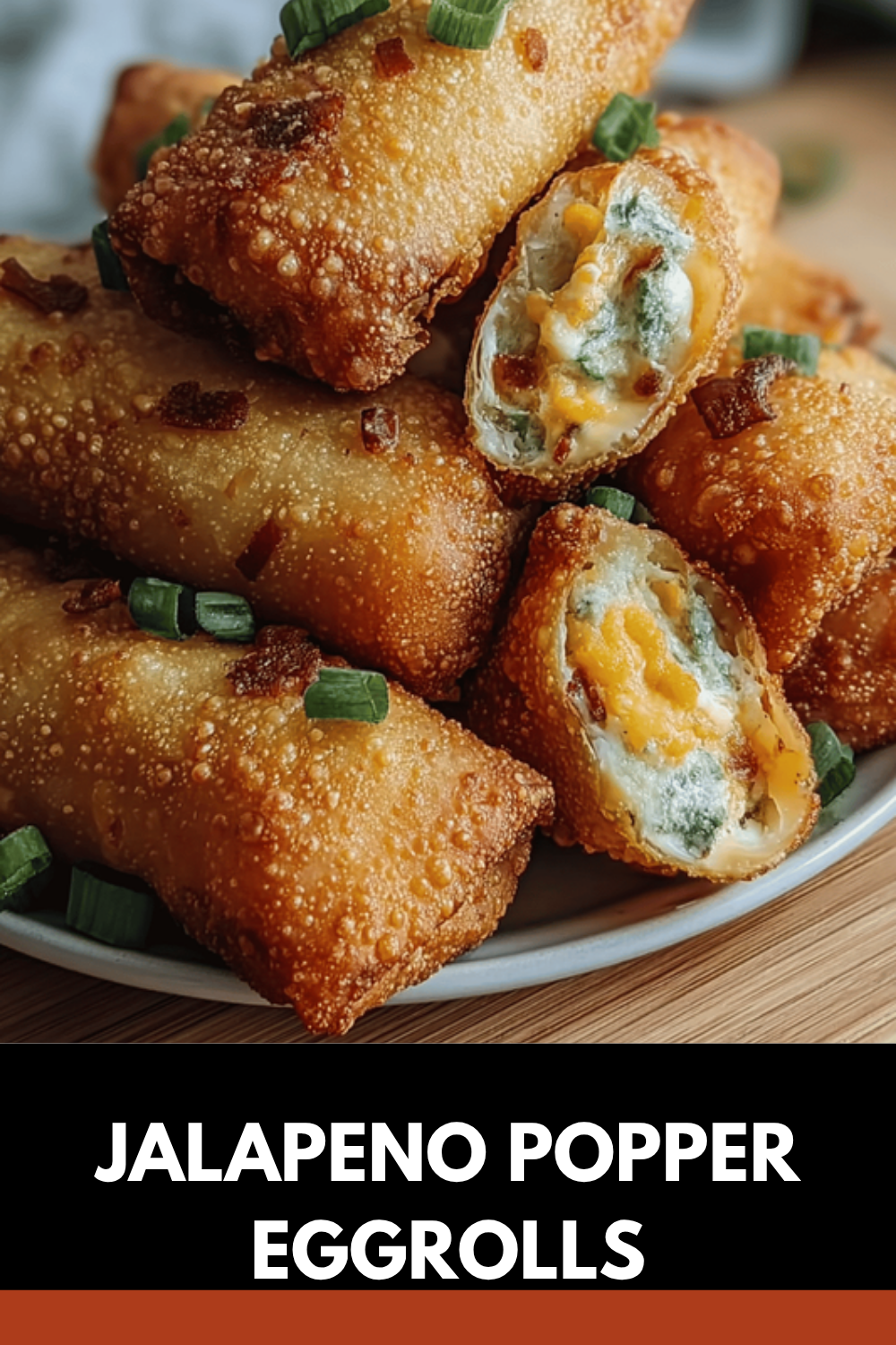 Jalapeno Popper Egg Rolls Recipe With Creamy Cheese And Crispy Wrapper 7 Jalapeno Popper Eggrolls