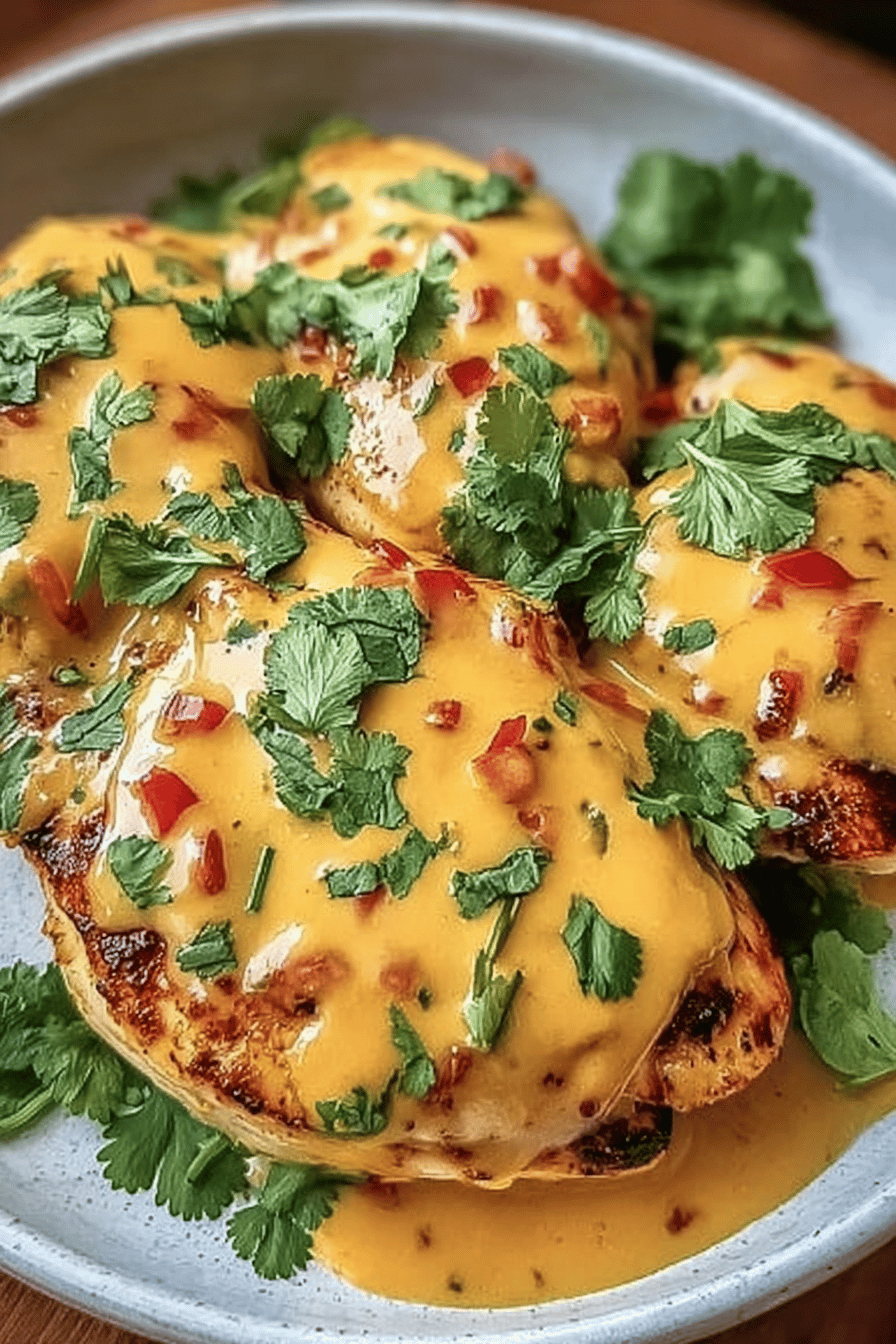 Mexican Chicken Cheese Sauce