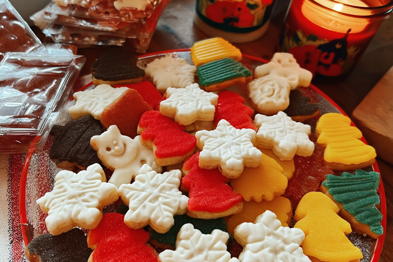 Mini Christmas Sugar Cookies