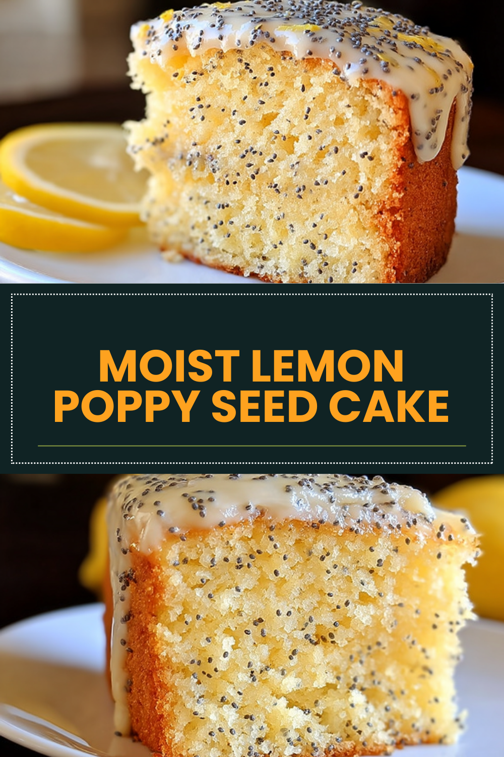 Moist Lemon Poppy Seed Cake
