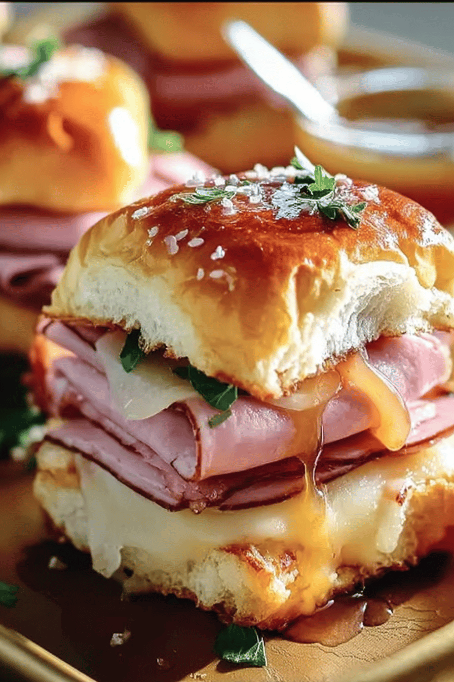 Monte Cristo Ham Sliders