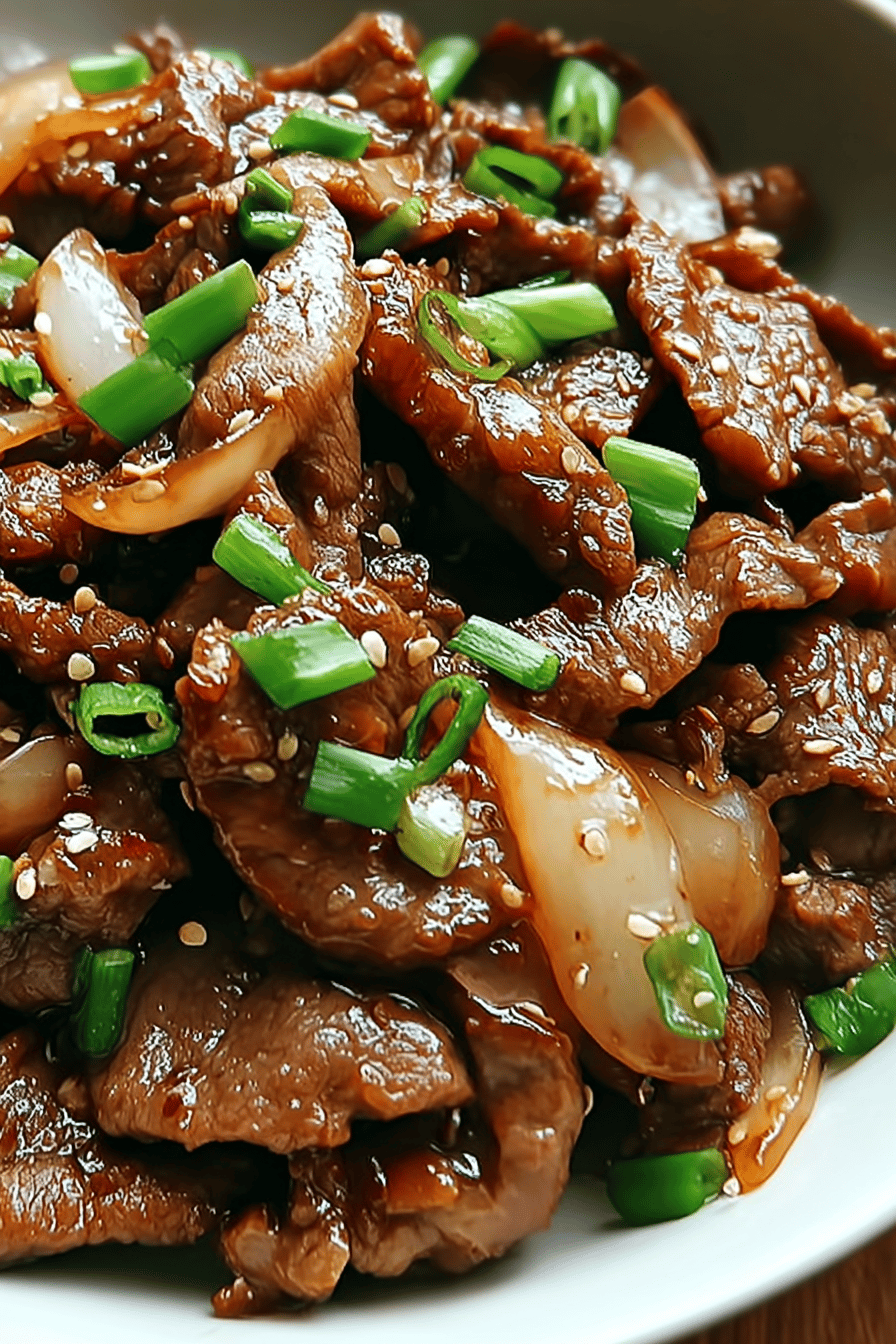 Oyster Sauce Beef