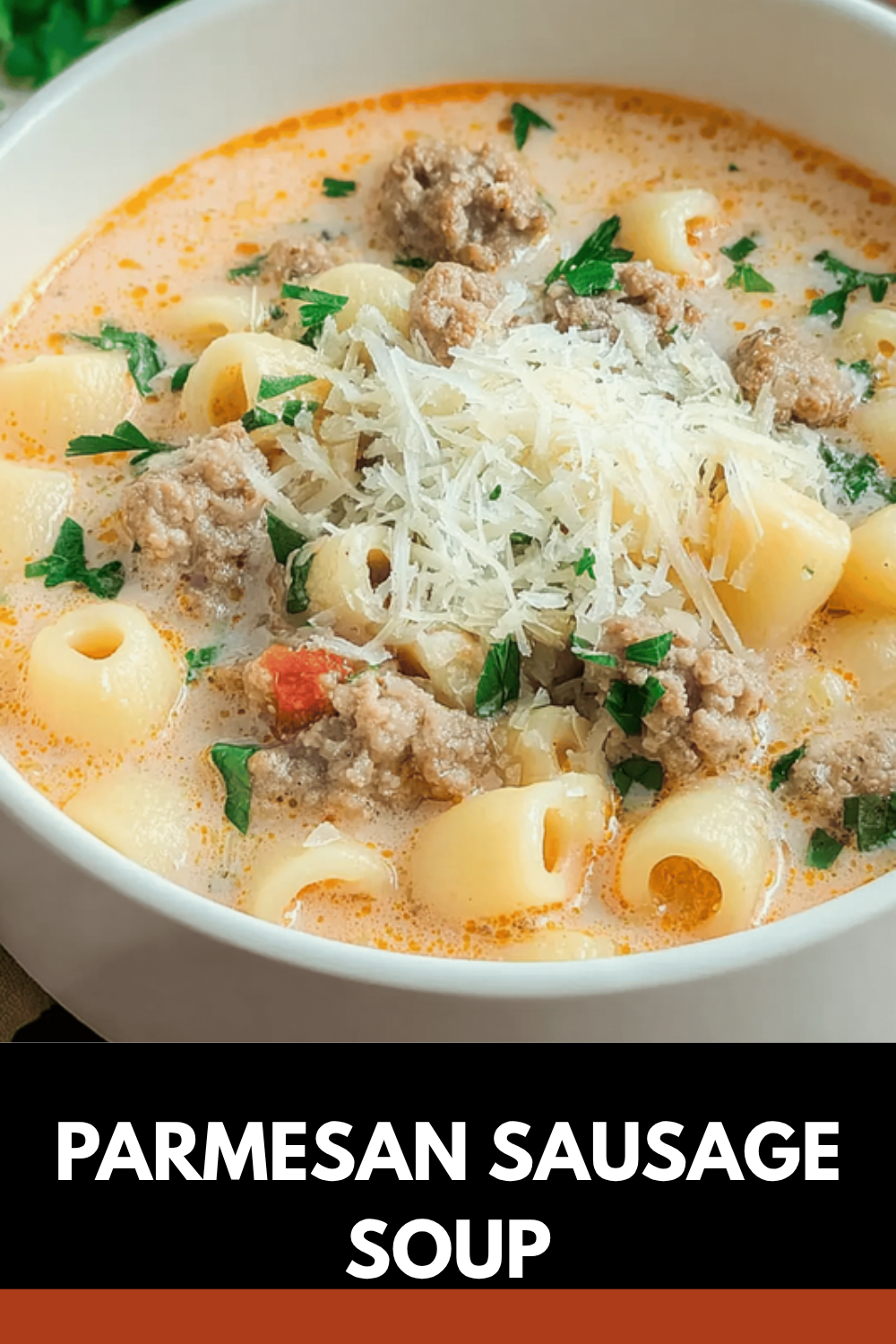 Parmesan Sausage Soup