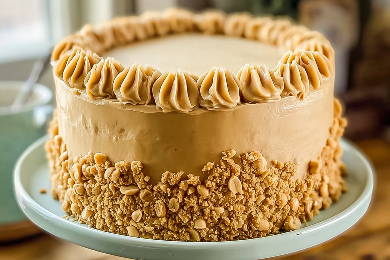 Peanut Butter Layer Cake