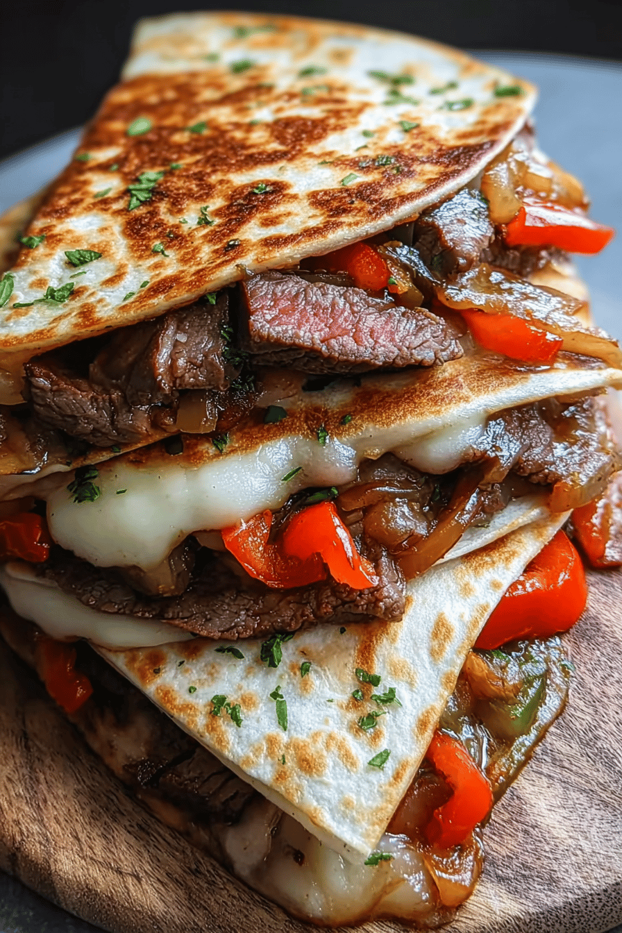 Steak Quesadilla Recipes For Quick And Flavorful Meals 6 Pepper Steak Cheesy Quesadillas