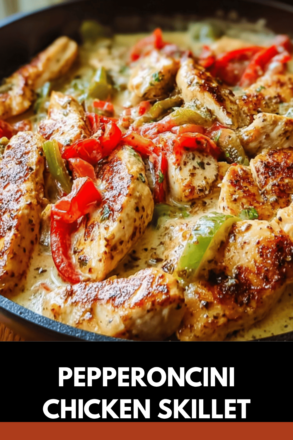 Pepperoncini Chicken Skillet