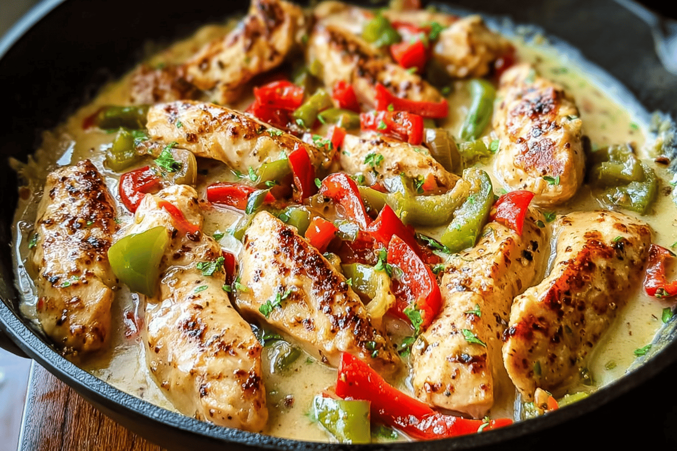 Pepperoncini Chicken Skillet
