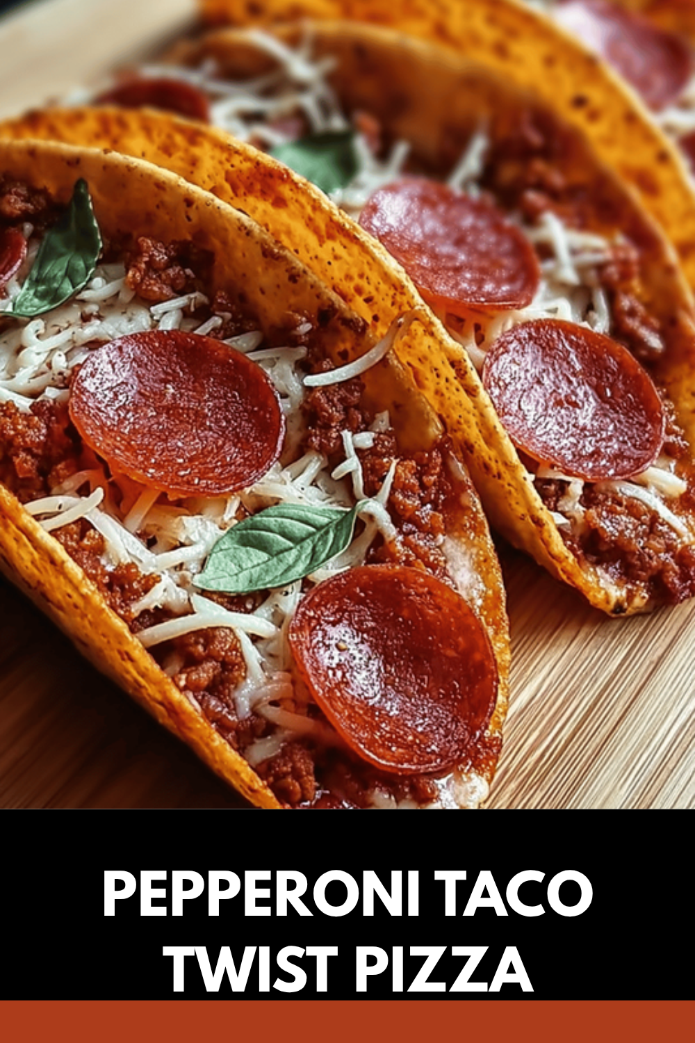Pepperoni Taco Twist Pizza