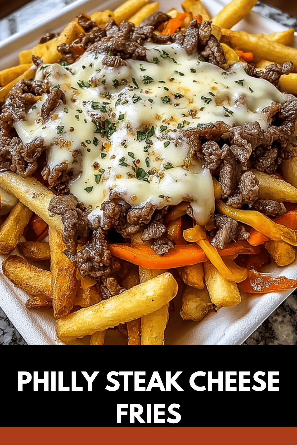 Philly Steak Cheese Fries