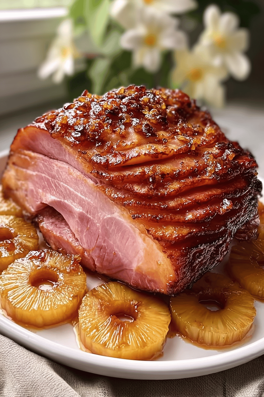 Pineapple Brown Sugar Ham