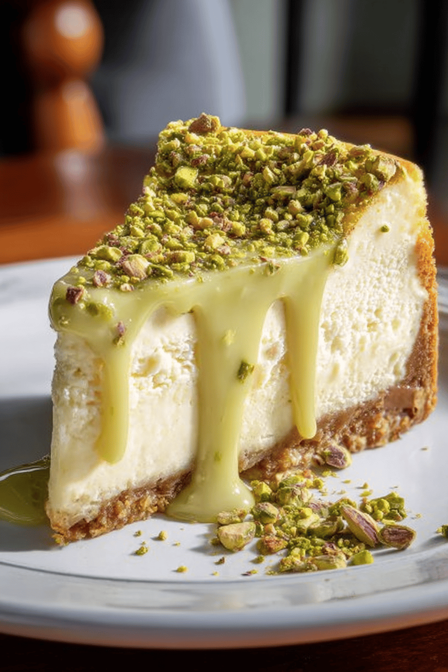 Pistachio Cheesecake