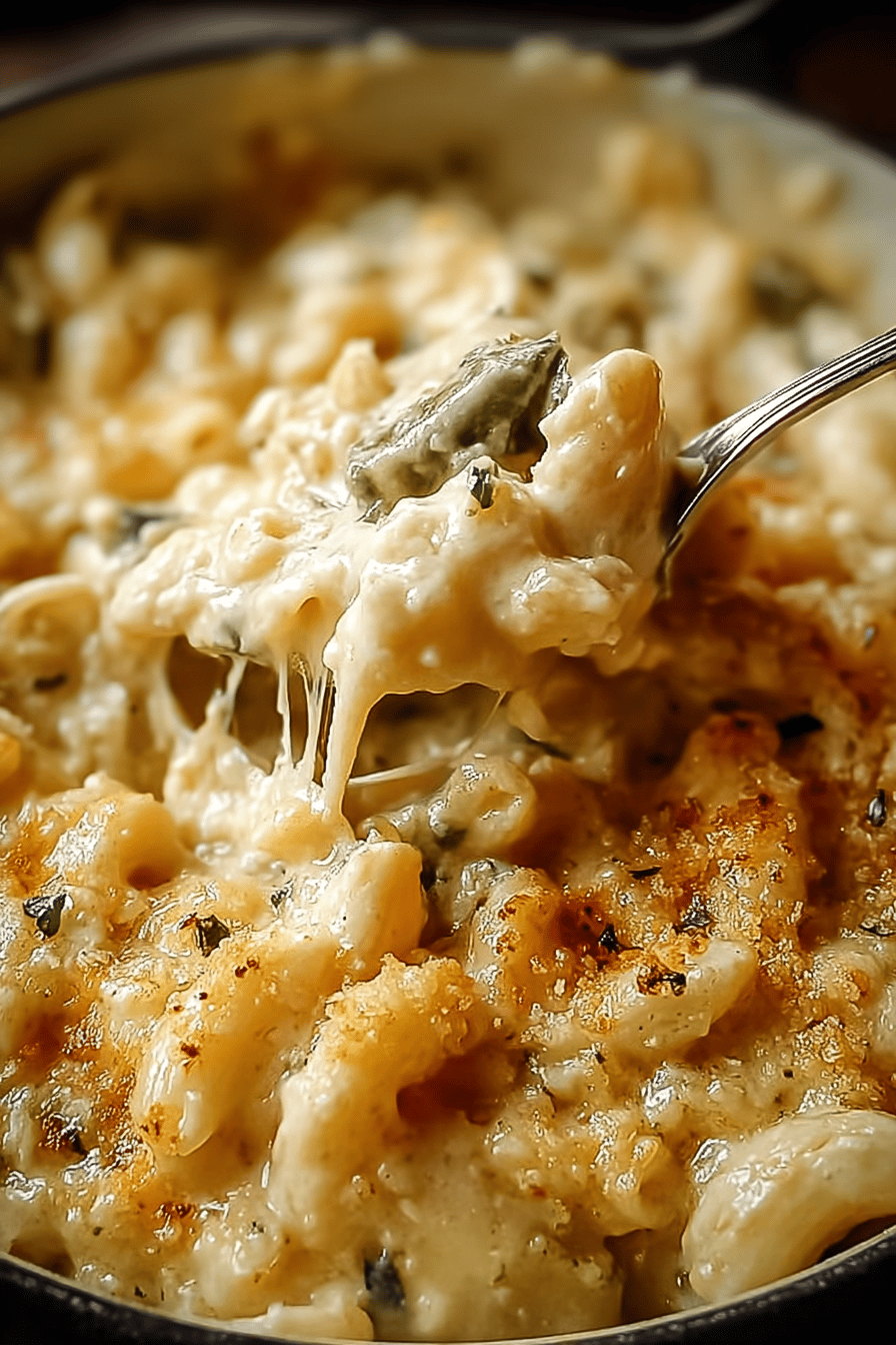 Poblano Gouda Mac Cheese
